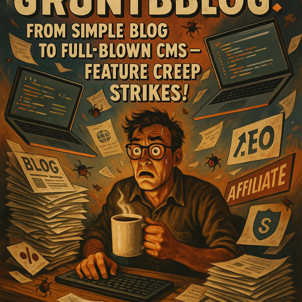 DEV LOG:  SIMPLE CMS GONE ROUGE